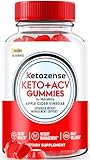 Ketozense Keto ACV Gummies - Ketozense Ketozene Official, Keto Zense ACV Gummies for Advanced Weight Loss, Premium Formula, Keto + ACV Gummy, Keto Zense Gomitas Reviews (60 Gummies)