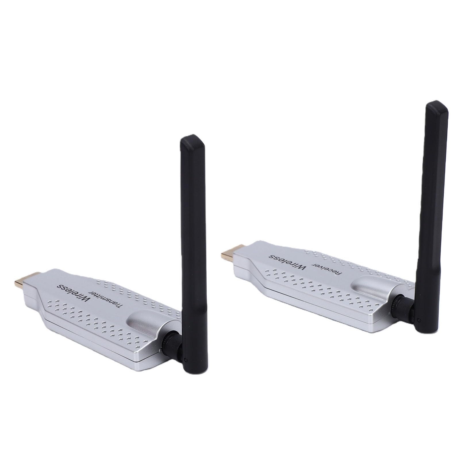 Trasmettitore e Ricevitore Wireless, Extender Multimediale HD 1080P 60Hz con Compressione Avanzata del Segnale per PC, Laptop, Telefono, TV, Proiettore, Monitor