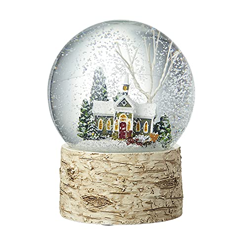 Heaven Sends Decoraci�n del globo de nieve de casa de Navidad
