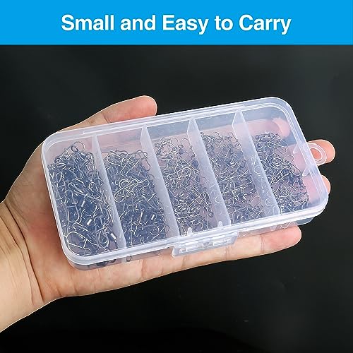 Realure 200 Pcs Rolling Fishing Swivels and Clips - Image 4