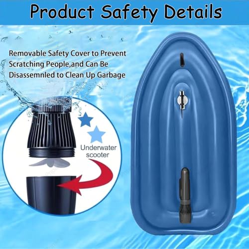 Scooter submarino con motor SUP de 700w para impulsar barco inflable 3