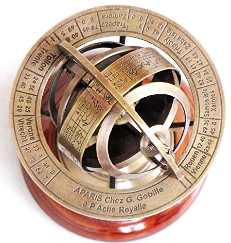 Brass Armillary Sphere Astrolabe