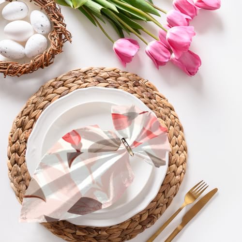 Servilletas de Tela Rosa Multicolor Set 6 50.5x50.5cm miniatura 4