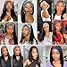 Unvizossa Headband Wig Human Hair Straight 18 Inch Headband Wigs for Black Women Glueless None Lace Front Wig Brazilian Virgin Human Hair Wigs Natural Color 150% Density