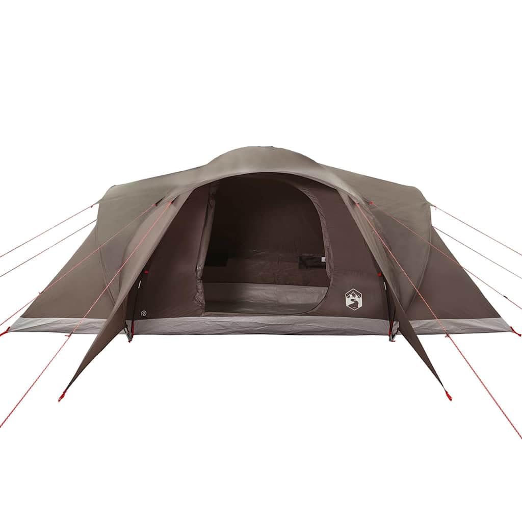 Genérico Tienda de campaña Familiar iglú 6 Personas Impermeable marrón,Deportes,Actividades al Aire Libre,Camping y Senderismo,Tiendas de campaña-4009471
