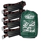 TRACGRABBER Tire Traction Device for Oversized Tires on Trucks/SUVs, Set of 4 - Made in the USA, Easy to Install, Get Unstuck Fast from Snow, Mud & Sand - A Snow Traction Mat or Snow Chain Alternative