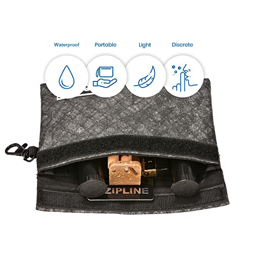 Anti-odour Waterproof Stash Bag - Scent Proof Pouch With Combination Lock for Eliminating Trapping Stink & Smelly Discreet Accessories2