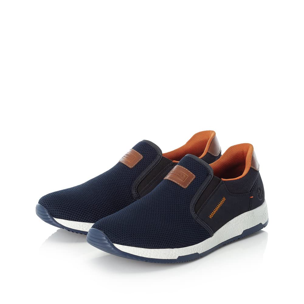 Rieker Herren Slip-On Sneaker B3450, Männer Halbschuhe