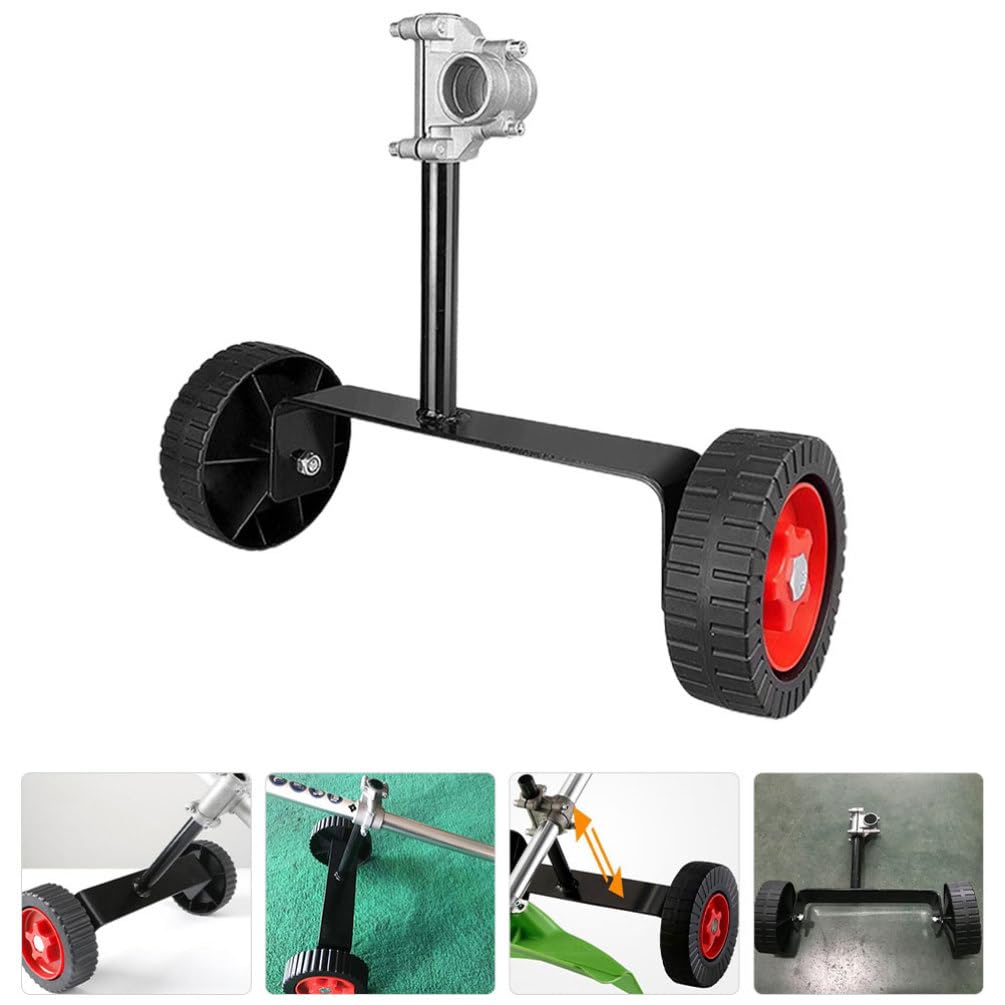Happyyami Ruedas De Soporte Para Cortacésped De Jardín Repuesto Duradero y Silencioso Compatible Cortacéspedes Fácil Instalación y Flexibilidad Movimiento