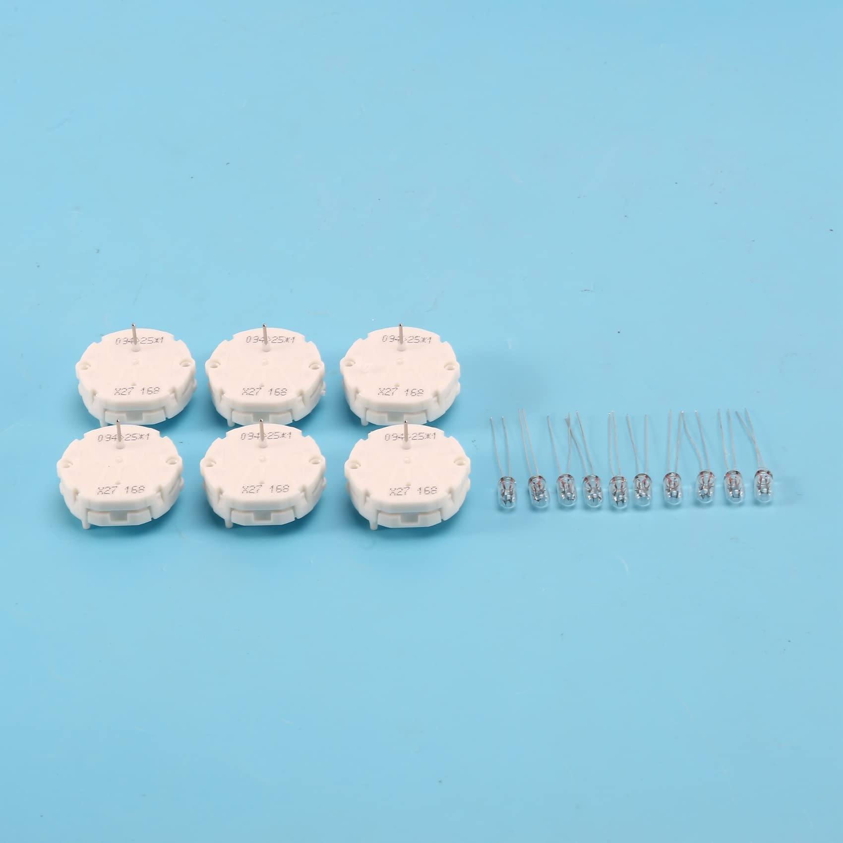 Kit Di Riparazione Motore Passo-Passo - X27 168 - (6 Kit Motore + 10 Pz Lampadine) Adatto A Tutti I 03-06 Silverados, Tahoes, Yukons, Suburbans