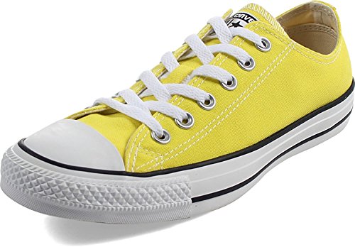 Converse Unisex Chuck Taylor All Star Low Top Fresh Yellow Sneakers - 7 B(M) US Women / 5 D(M) US Men