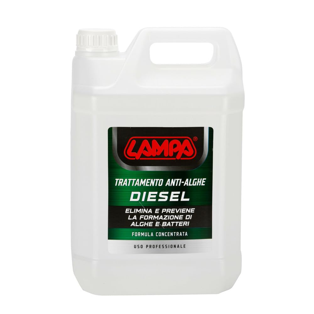 Lampa 00342 Trattamento Anti-alghe Diesel per Serbatoi e cisterne di Grandi Dimensioni, generatori, Aree di Servizio - 5 L