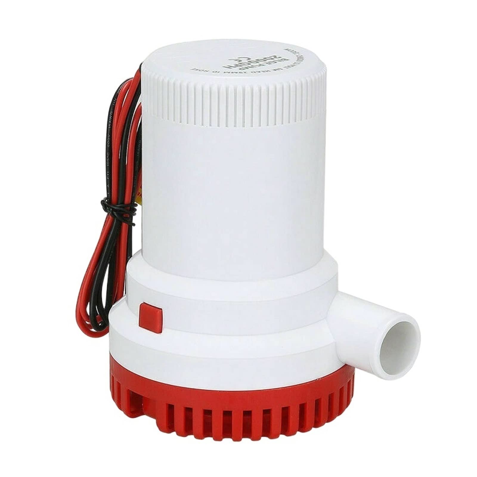 Mini Bomba pequeña 2000GPH 12V Bomba de achique Sumergible Barco Marino yate Agua océano mar