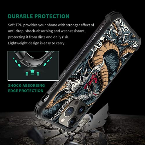 Coque iPhone 14 Pro Max Dragon protège votre mobile en voyage - 3
