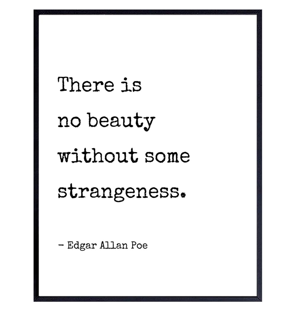 Edgar Allan Poe Quote Poster - Gothic Wall Art -9