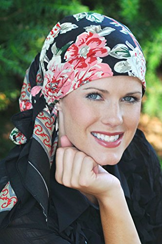 Oversized 100% Cotton Woodblock Hand Stamped Head Scarves | 36" Square Head Scarf4