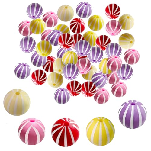 Perles focales en silicone de 1,5 cm idéales pour personnaliser vos stylos de bureau