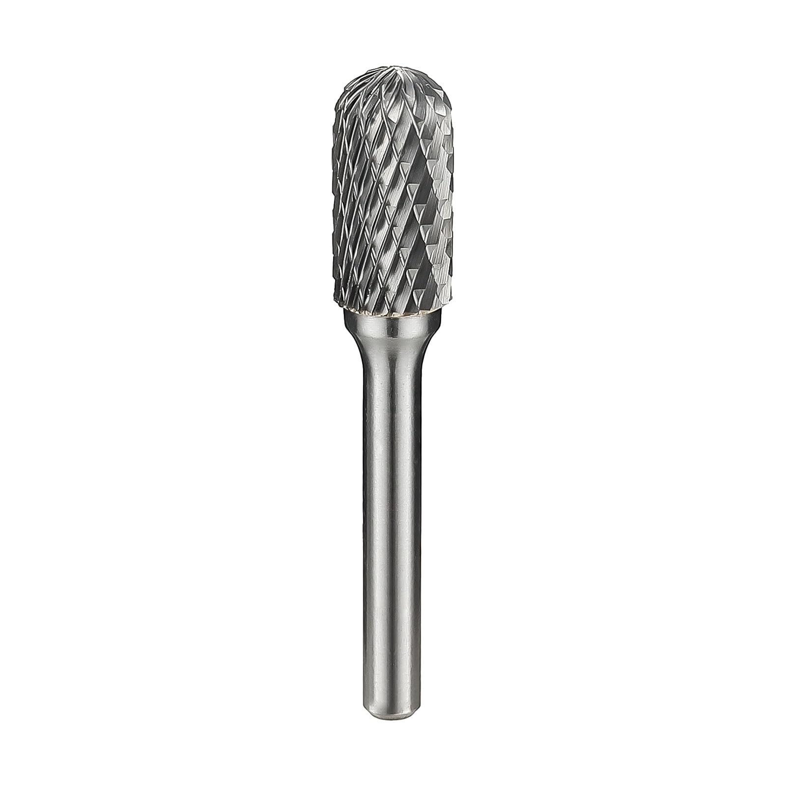 Fraise rotative en carbure de tungstène SC-7, forme cylindrique avec extrémité radiale, double coupe (diamètre de la tête 1,9 m x longueur de coupe 0,6 m) avec tige de 6,35 mm, DRINYOUNG (SC-7)