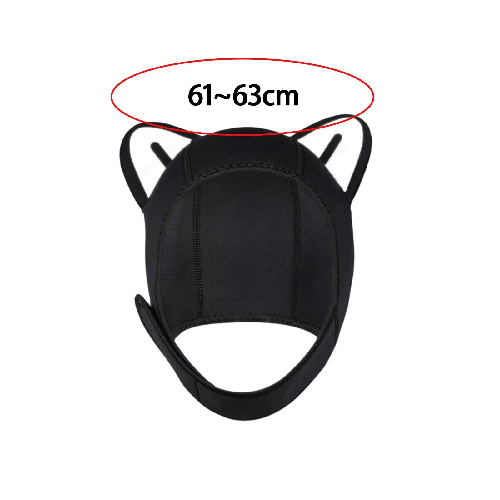 Casco de Buceo de Neopreno con Capucha de Estampado Animal, Impermeable, Cómodo, de Fácil Colocación, Apto para Natación, Surf, Kayak Y Piragüismo.