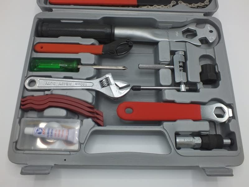 Miniatura 4 de Gravity Universal Home Mechanic's Bike Bicycle Repair Kit de herramientas de mantenimiento con estuche
