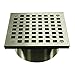 Jones Stephens, JS 3-1/2" IPS Metal Spud with 6" Nickel Bronze Square Strainer - D60963