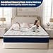 Kesyup Queen Size Mattress 12 Inch Gel Memory Foam Hybrid 60