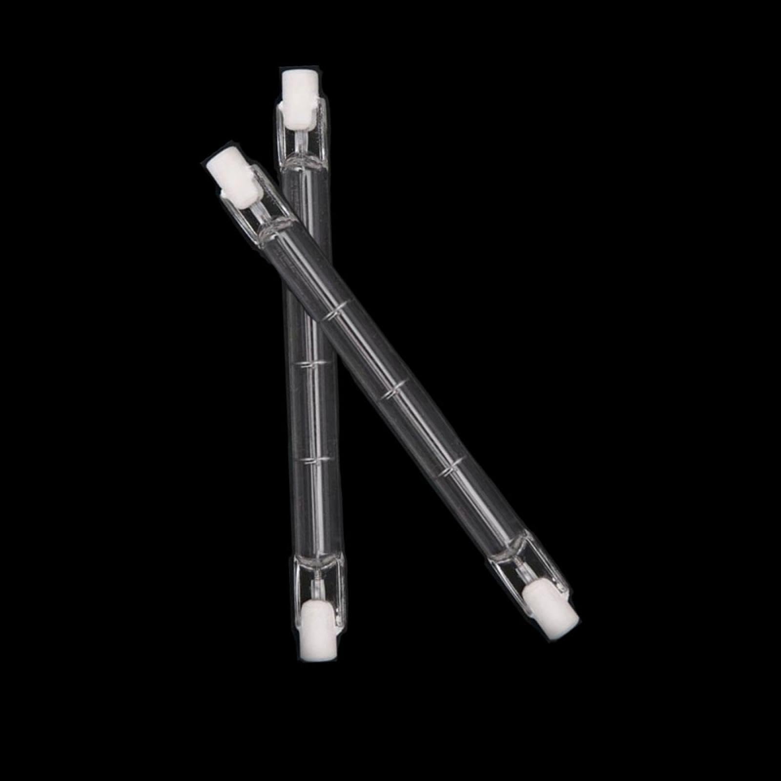 R7S Halogenlampe J78 J118 J189 J254 AC230V 100W 500W 1000W T3 J Typ Doppelendige lineare Glühbirne R7S 254 1500W Warmweiß 10PC 254mm-1