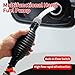 Portable High Flow Siphon Hand Pump,Manual Car Fuel Transfer Pump for Gas,Gasoline,Petrol,Diesel,Oil and Liquid, Water pump for fish tank,3M PVC Hose