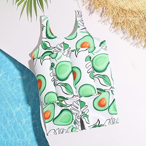 Image of Kids Float Swimsuit Buoyancy Sticks for Baby Boys Girls One Piece Floating Swim Vest Training Aid Swimwear