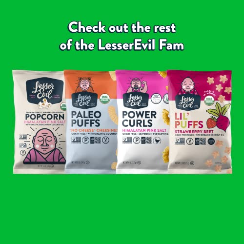 Lesserevil Sour Cream and Onion Sun Poppers, 4 Oz Gourmetian