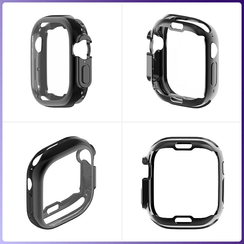 Coque Apple Watch Ultra 49mm avec protection ecran intégrée vert - 3