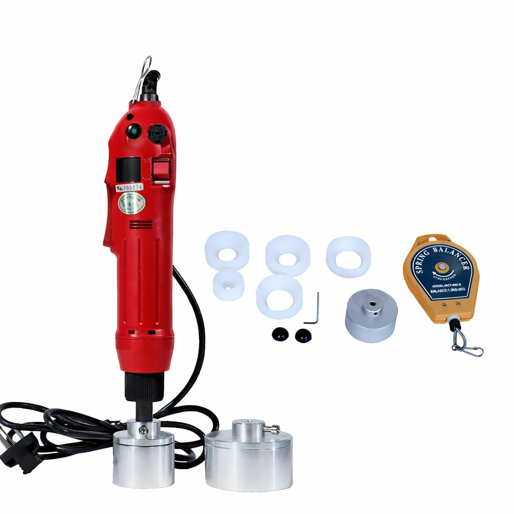 Electric Bottle Capping Machine | Portable Semi-Automatic Screw Cap Sealer | Adjustable 10–50mm Capper for Plastic & Glass Bottles-image-28