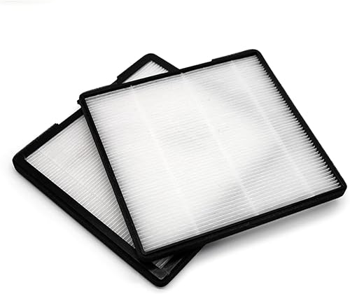 Miniatura 3 de Paquete de 2 filtros de repuesto para colector de polvo de uñas, filtro de polvo reutilizable para colector de polvo de uñas, ventilador de vacío,