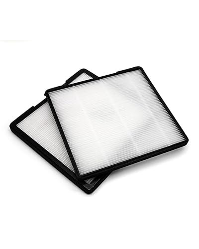 Miniatura 3 de Paquete de 2 filtros de repuesto para colector de polvo de uñas, filtro de polvo reutilizable para colector de polvo de uñas, ventilador de vacío,