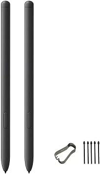 2 Pcs Tab S9/S8/S7 S Pen Replacement Compatible with Samsung Galaxy Tab S7 I S7+, S8 I S8+ I S8 Ultra, S9 I S9+ I S9 Ultra All Versions Stylus Pen Without Bluetooth with Tips