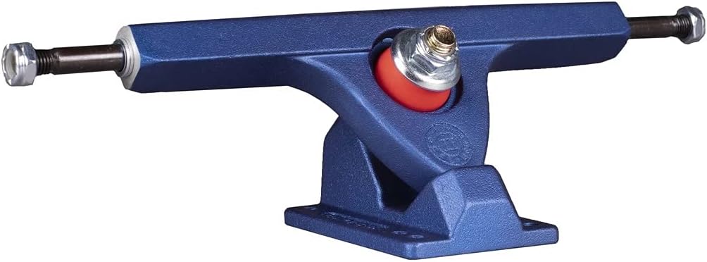 10" II Fifty Caliber Satin Stone Sapphire Skateboard Reverse Kingpin Trucks 50 Degree Baseplate - 7.25" Hanger 10.0" Axle (Set of 2)