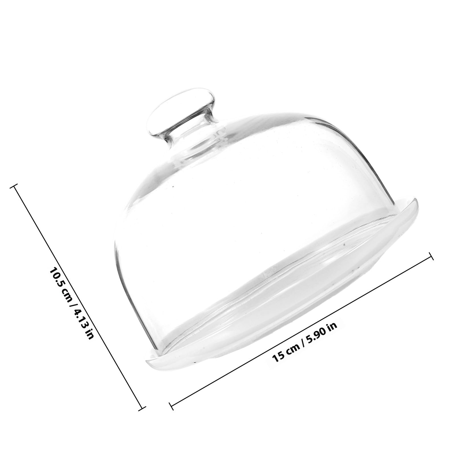 Keramik mit Einfachem Design Kuchenplatte mit Transparentem Glasdeckel und Verschleißfest Eleganter Weißer Servierteller Zufälliger Stil für Hochzeiten und Events