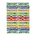 Wrigley's Chewing Gum Assortment 40 Packs - 8 packs of Each (5 Flavors) Doublemint, Spearmint, Juicy Fruit, Big Red, Winterfresh Bulk Gum