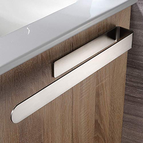 Ruicer Porte Serviettes De Salle De Bain Sans Perçage Porte-Serviettes Auto-Adhésif Acier Inoxydable 37 cm