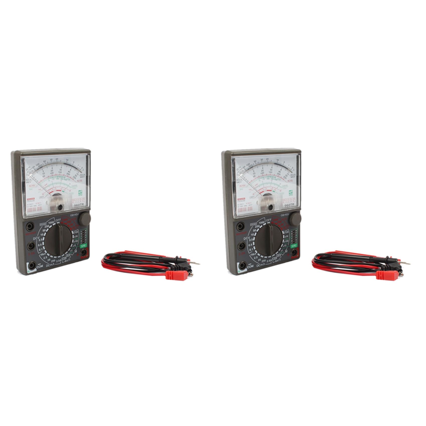 Sichuny 2X Analog Multimeter De-960Tr Ac Dc Volt Ohm Current Testing Electrical Multitester