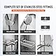 VEVOR Professionelle Hundepflegewanne 965,2mm Edelstahl Tierbadewanne Hundewaschstation max.100kg Hunden Pflege Dusche Hundewaschanlage Haustierpflegewanne Hundedusche Waschwanne