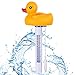 Supamz Schwimmende Pool Thermometer, Bruchfest Wasserthermometer mit Saite Schwimmbad Thermometer Wassertemperatur Poolthermometer Für Innen & Außen Pools, Spas, Whirlpool, Aquarien, Fischteiche
