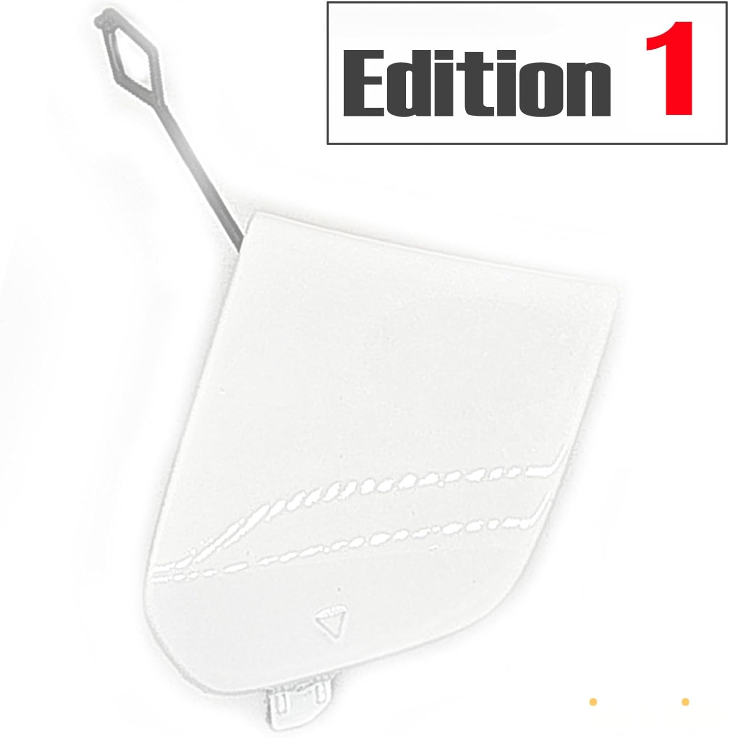 Front Tow Cover for Mercedes Benz CLA W118 Coupe C118 Fit CLA180 CLA200 CLA220 CLA250 2020 2021 2022 Bumper Towing Hook Eye Cap (Edition1,White)