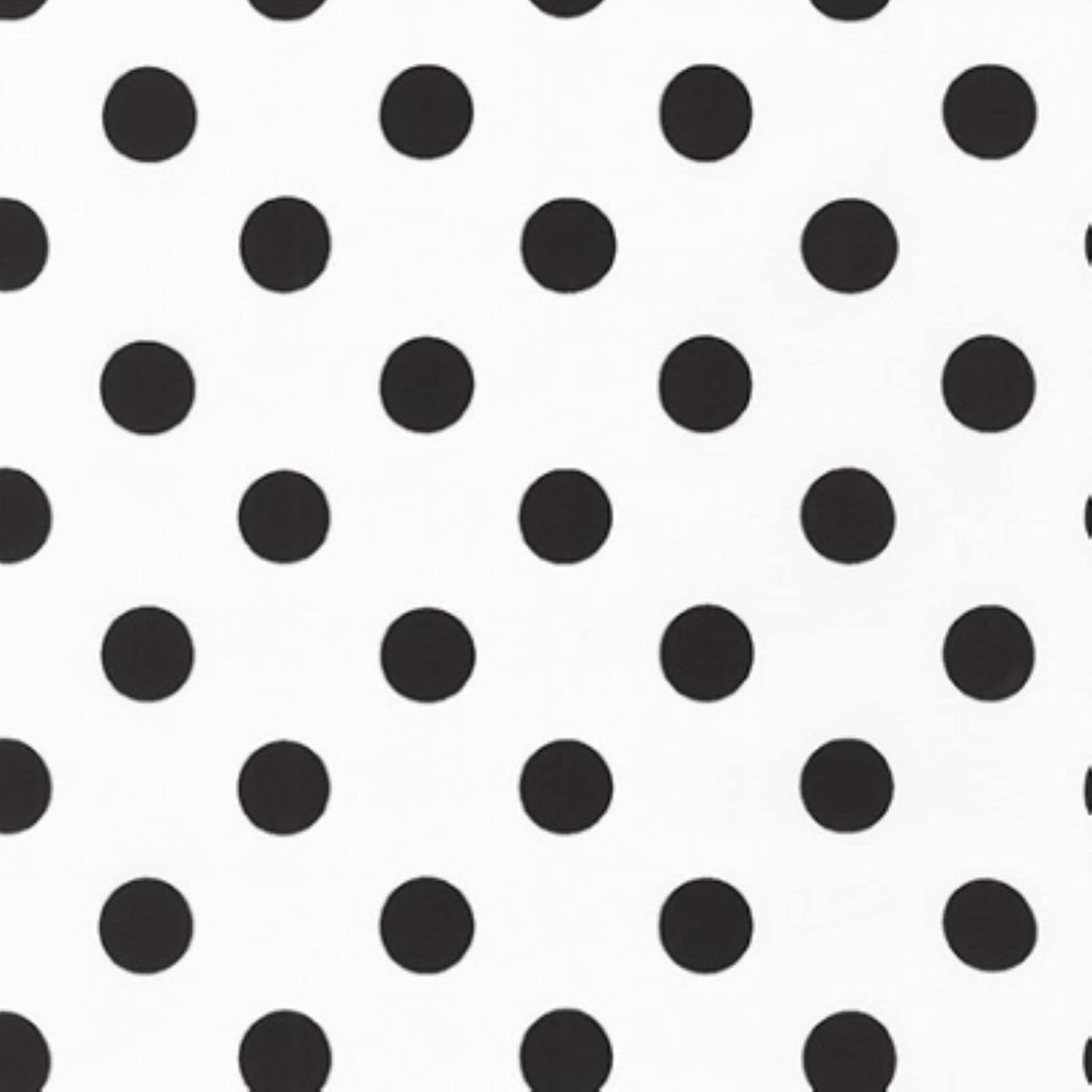 Robert Kaufman Sevenberry: Petite Basics SB 88190D3 41 White/Black Medium Dot