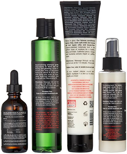 PHILIP B Four Step Hair and Scalp Treatment Set with Paraben Free Formula Conditioner, 2 Fl Oz - Thumbnail 3