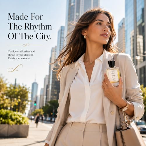 Image of 3Notes Urban Breeze Eau de Parfum for Women 100ML | Long Lasting Feminine Perfume with Citrus, Floral & Woody Notes | Elegant French Fragrance | Luxury Perfume Gift for Her