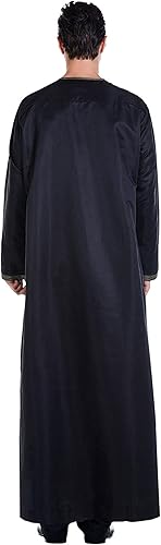 Vista 3 de Kaftan for Men Thobe Muslim Clothes Islamic Clothing Moroccan Thobe Thawb