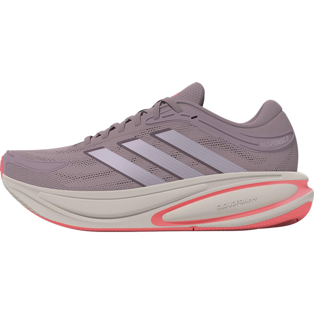 adidas Damen Response 2 Running Shoes, Magic Mauve/matt Purple met./Shadow fig, 38 2/3 EU