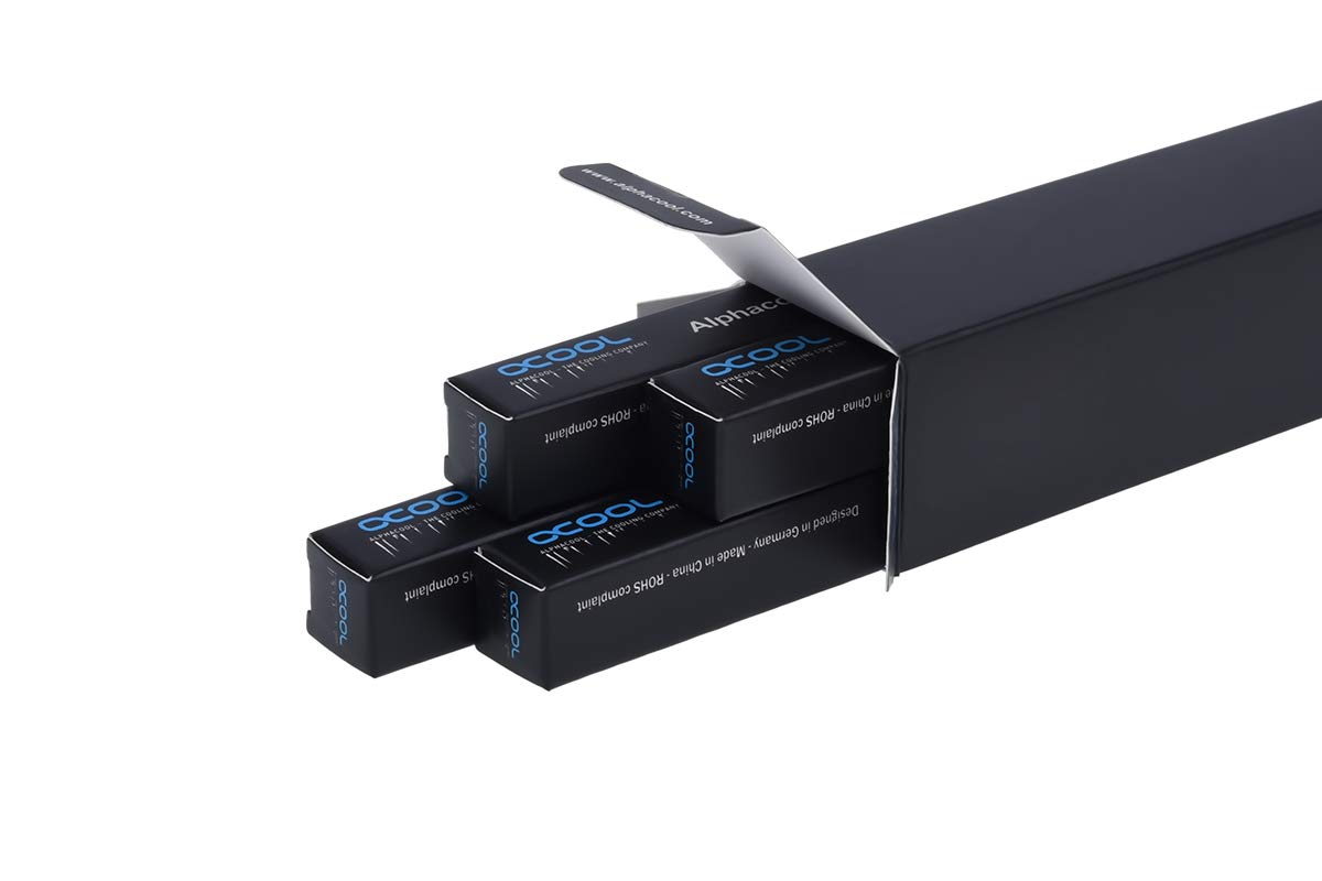 Alphacool HardTube 16/13mm 90 ° Plexi (PMMA) 20/40cm