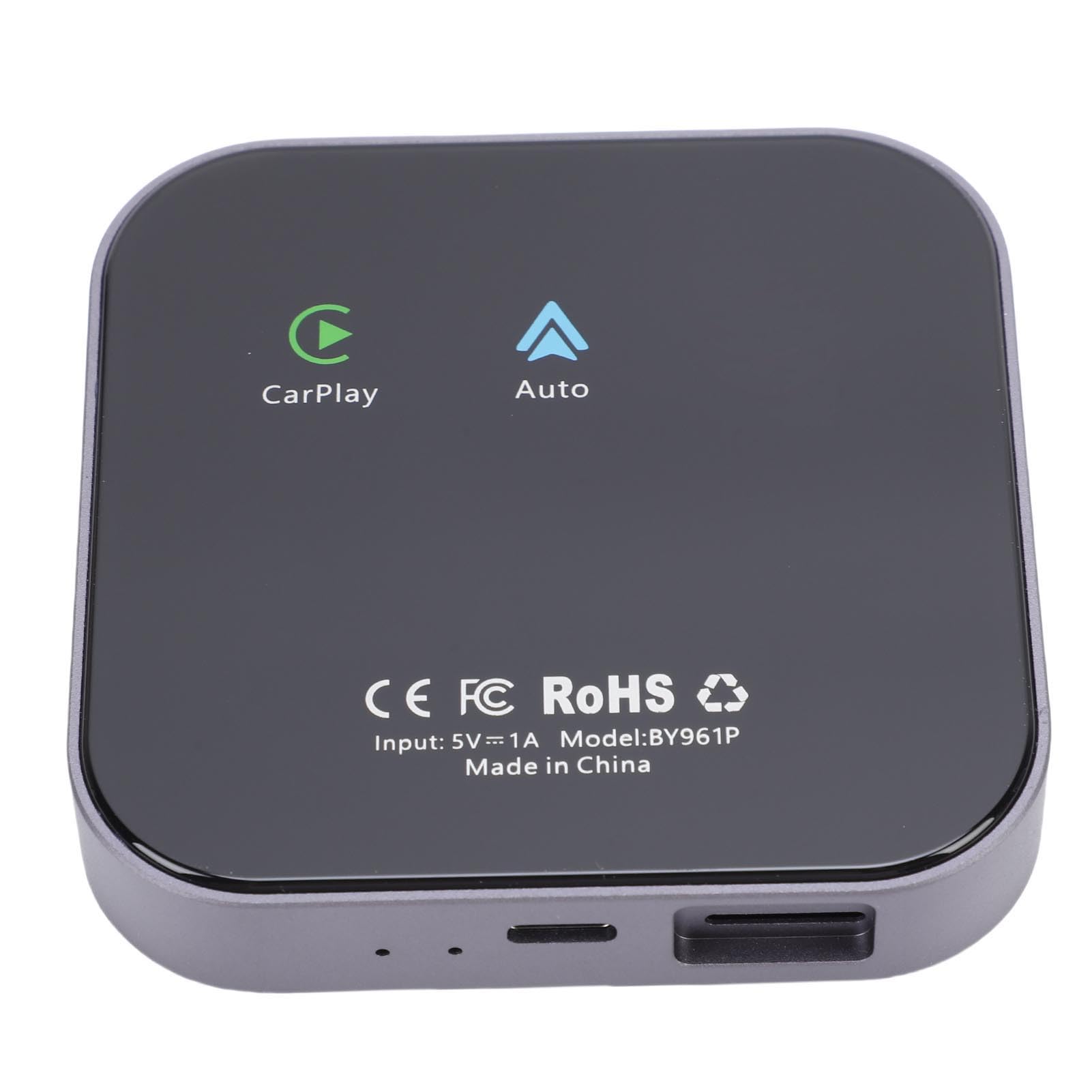 Ejoyous Bezprzewodowy Adapter, Car Box z 2290 4 GB RAM 13 Aktualizacje OTA Podzielony Ekran dla IOS z 4G LTE WLAN BT GNSS
